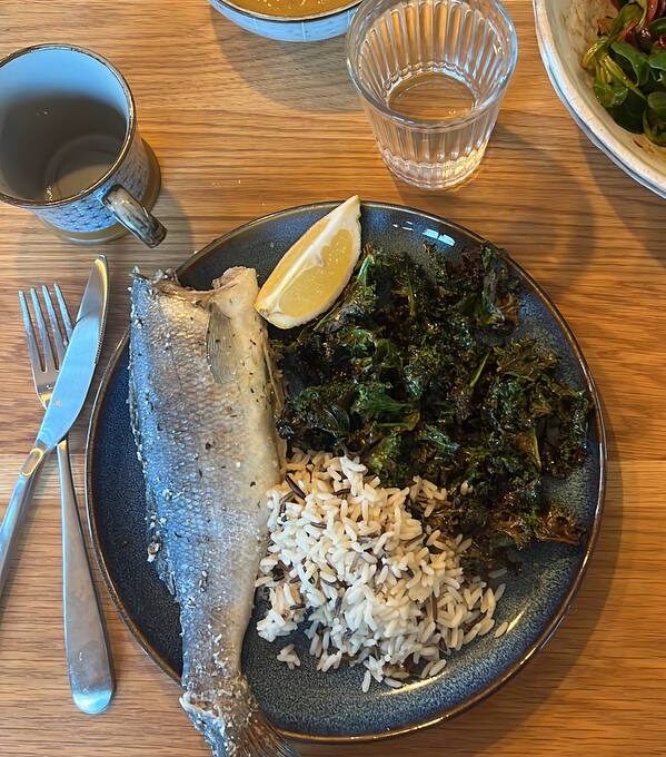 Poissons en croûte de sel